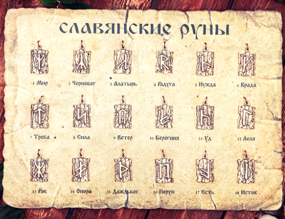 Славянские руны